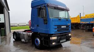 Different performance levels from three different capacity variants were initially available: Truck Iveco Eurostar 440e42 4x2 Tractor Unit Fis Trucks Machinery Slovenia Youtube