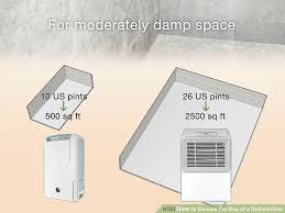 How To Choose The Size Of A Dehumidifier 10 Steps With