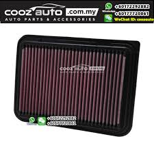 Toyota corolla 2014, primary air filter by npn®. Toyota Corolla Altis E170 2014 2016 K N High Performance Stock Replacement Washable Air Filter