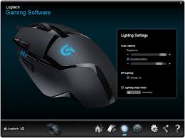 If the software is running in the background, you can click the icon to launch it; Logitech G402 Hyperion Fury Mouse Review Software Utility