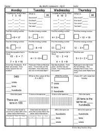 Go worksheets — addition without regrouping worksheets. 3 Worksheets Homework Grade 2 3rd Grade Math Worksheets Math Homework Second Grade Math