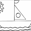 The really big book of bible story coloring pages jesus calms a storm. 1