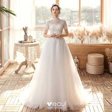 We did not find results for: Erschwinglich Garten Im Freien Weiss Brautkleider Hochzeitskleider 2020 A Linie Durchsichtige Stehkragen Kurze Armel Ruckenfreies Applikationen