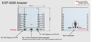 Esp12e Tutorial Und Beispielprojekte Wie Esp12e Adaptermikrocontroller Elektronik De Adapter Arduino Sensoren Arduino Projekte