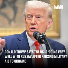 The president has said he's finding it 'more difficult to deal with  Ukraine'.