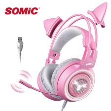 Ball joints are safety related critical parts and perform like human's joints. Somic Pink Gaming Headset 7 1 Surround Sound G951 Cat Ear Stereo Noise Cancelling Head Phone Vibration Led Usb Headsets For Girl Headphone Headset Aliexpress