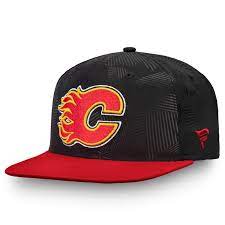 Men S Fanatics Branded Black Red Calgary Flames Iconic Snapback Adjustable Hat Adjustable Hat Calgary Flames Black And Red