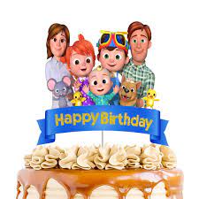 Cari produk cake topper lainnya di tokopedia. Glitter Cocomelon Cake Topper Cocomelon Happy Birthday Cake Decor Kids Birthday Baby Shower Party Decoration Supplies Buy Online In Greece At Desertcart Gr Productid 211770682