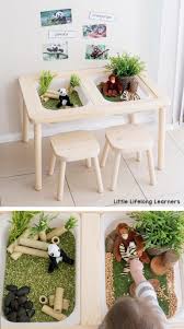 Our New Ikea Flisat Sensory Table Little Lifelong Learners Sensory Table Ikea Kids Childrens Table