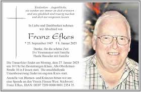 Erinnerung an Franz Efkes