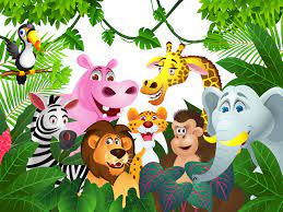Cartoon Animals Background Animal Wallpaper Hd