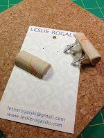 Necklace card craft project idea. Earring Card Hold Punch Diy Jewelry Display Earring Cards Jewellery Display