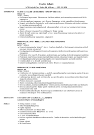 Create resume with our stylish resume builder increase your chances. Orthopedic Nurse Resume Samples Velvet Jobs