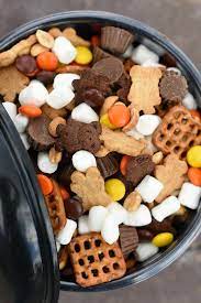 Perfect Peanut Butter S Mores Snack Mix Fun Squared Recipe Snack Mix Recipes Summer Snacks Snack Mix