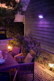 Philips Hue White And Color Ambiance Discover Outdoor Floodlight Black 1743530v7 Best Buy