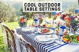 Check out the blog to see outdoor table settings that inspire you to host. Outdoor Table Settings Ideas 7 Great Outdoor Dining Tips