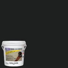 Wheather your looking for standard epoxy grout or designer epoxy grout, we have the safest option on the planet. Custom Building Products Ceg Lite 100 Solids Commercial Epoxy Grout 60 Charcoal 1 1 L The Home Depot Canada