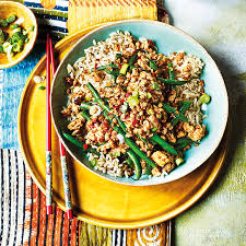 Spicy Szechuan Turkey Mince With Green Beans Healthy Recipe Ww Uk Recipe Green Beans Healthy Recipes Turkey Mince