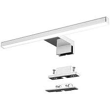 Lampada led da bagno con struttura in acciaio e abs cromato da 5,5w lampada led ideale per ogni tipologia di specchio: Lamps Lighting Ceiling Fans Applique Led Specchio Bagno Ip44 Certificato Qualita Led Garantita 30 000 Ore Home Garden