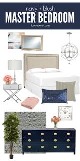 Using blush master bedroom reveal. Navy And Blush Master Bedroom Tauni Everett