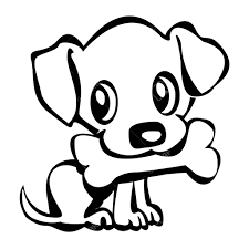 Once you learn to draw a small puppy, its pretty easy to transfer that this cute puppy is gray witha yellow bow and collar. Drawing Puppy Dog Drawing Step By Step