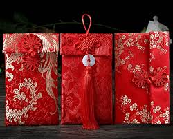 In chinese and other east and southeast asian societies, a red envelope or a red packet (simplified chinese: Amazon Com Silk Red Envelopes 3pcs Hongbao Card Envelopes Gift Wrap Bags Red Lucky Money Pockets For New Chinese New Year Gifts Red Envelope Card Envelopes