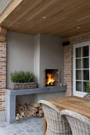Landelijke Villa In Herent B Fireplace Garden Outdoor Living Outside Living