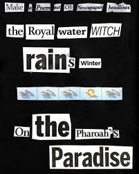 Heather Champ On Instagram Newspaper Headline Poetry Day 3 Of Kleonathon Steallikeanartistjournal Steal Newspaper Headlines Visual Journal Artist Journal