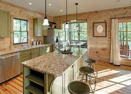 Lake House Kitchen Knotty Pine Kitchen House Design Kitchen