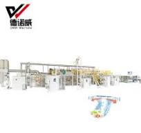 3D Economic Automatic Type Baby Diaper Manufacturing Machine