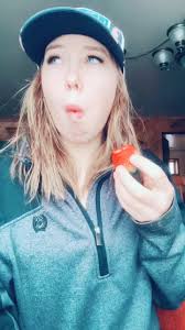 I do cuss around mumma #bigcountrymafia #carharttprincess #him #smile