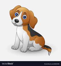 Illustration Of Cute Dog Sitting Isolated On White Background Download A Free Preview Or High Quality Adobe Illustra Cute Dogs Puppy Drawing Cute Puppy Videos