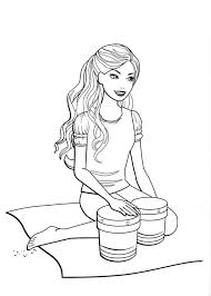 Happy birthday chocolate cake coloring page super coloring. 26 Best Ideas For Coloring Barbie Fashion Fairytale