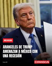 Los aranceles del 25% que Trump impuso a México podrían desatar una crisis  económica. Con el 83% de las exportaciones mexicanas dirigidas a EE.UU.,  sectores clave como el automotriz y el electrónico