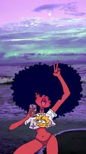 Lana devil red black drawing outline freetoedit devil. Black Girl Cartoons Wallpapers Wallpaper Cave
