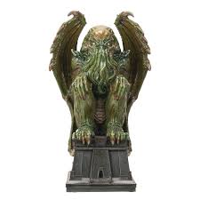 Amazon.com: SUMMIT COLLECTION Cthulhu Statue The Green Sea Monster Gigantic  Kraken Throne 12.5'' Tall : Home & Kitchen