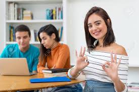 Check spelling or type a new query. Happy German Female Student With Group Of Computer Science Students Stock Photo Picture And Royalty Free Image Image 143107183