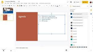 Change the transparency of a color. How To Customise Colour Palette In Google Slides Youtube