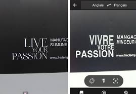 Traduction gratuite de textes en ligne et recherche dans les dictionnaires. Photos On A Teste L Appli Google Traduction Dans Les Rues De Paris
