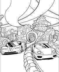 Be it in the form of realistic race cars or the ones in cartoon settings, these sheets are sure to boost the imagination of the child. Two Car Sport Track Coloring Page Race Car Car Coloring Pages Race Car Coloring Pages Cars Coloring Pages Car Coloring Pages