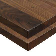 Walnut countertops contain a fine mixture of less than 40% sap wood and greater than 60% heart wood. Black Walnut Solid Wood Wide Plank Table Top Wtt400 Maxsun