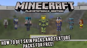 Despite fans having asked for it repeatedly, minecraft: How To Get Skin Packs And Texture Packs For Free On Minecraft Easy Ps4 Ps3 Xbox One Xbox 360 Youtube