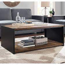 Be sure to check out his video on how he built the base and the crazy story behind making this collaboration happen! Forest Gate 48 Industrial Modern Wood Coffee Table Bed Bath Beyond In 2021 Modern Wood Coffee Table Coffee Table Coffee Table Wood