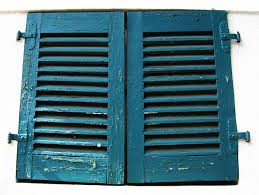 For extra atmosphere, choose a burlap fabric that is printed with a pretty saying or printed to look like a feed sack. Old Shutters Rustic Old Window Wooden Windows Historically Frame Wooden Shutters Blue From Wood Pxfuel