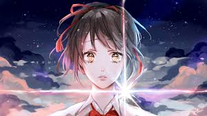 Kimi no na wa, your name, mitsuha miyamizu, taki tachibana. Download 1920x1080 Kimi No Na Wa Mitsuha Miyamizu Crying Tears Your Name Wallpapers For Widescreen Wallpapermaiden
