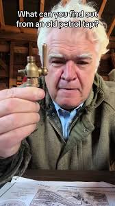 An old petrol tap uncovers a bit of history👍 #amateurmechanic #petroltap  #oldcar #belsize