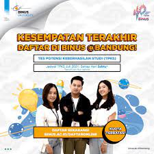 Tes potensi keberhasilan studi tpks binus university chiloma. Binus Bandung Fotos Facebook