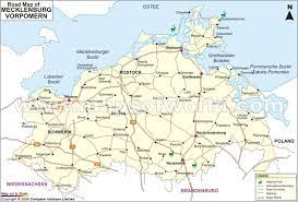 Check flight prices and hotel availability for your visit. Mecklenburg Vorpommern Road Map Map Of Mecklenburg Vorpommern