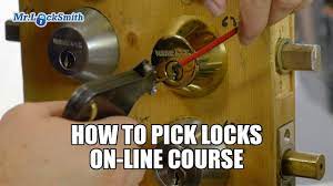 Sound, ability to turn/twist, & other factors to consider. How To Pick Locks On Line Course Mr Locksmith Mr Locksmith Training