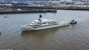 Arrival comes amid increased scrutiny of the trump administration and their alleged ties. Roman Abramovich S 430million Solaris Superyacht Undergoes Its First Sea Trials Daily Mail Online